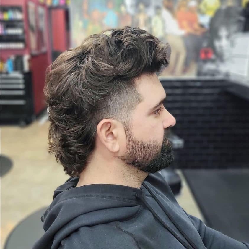Hair trend: Men's mullet haircut at Floyd's 99 Barbershop