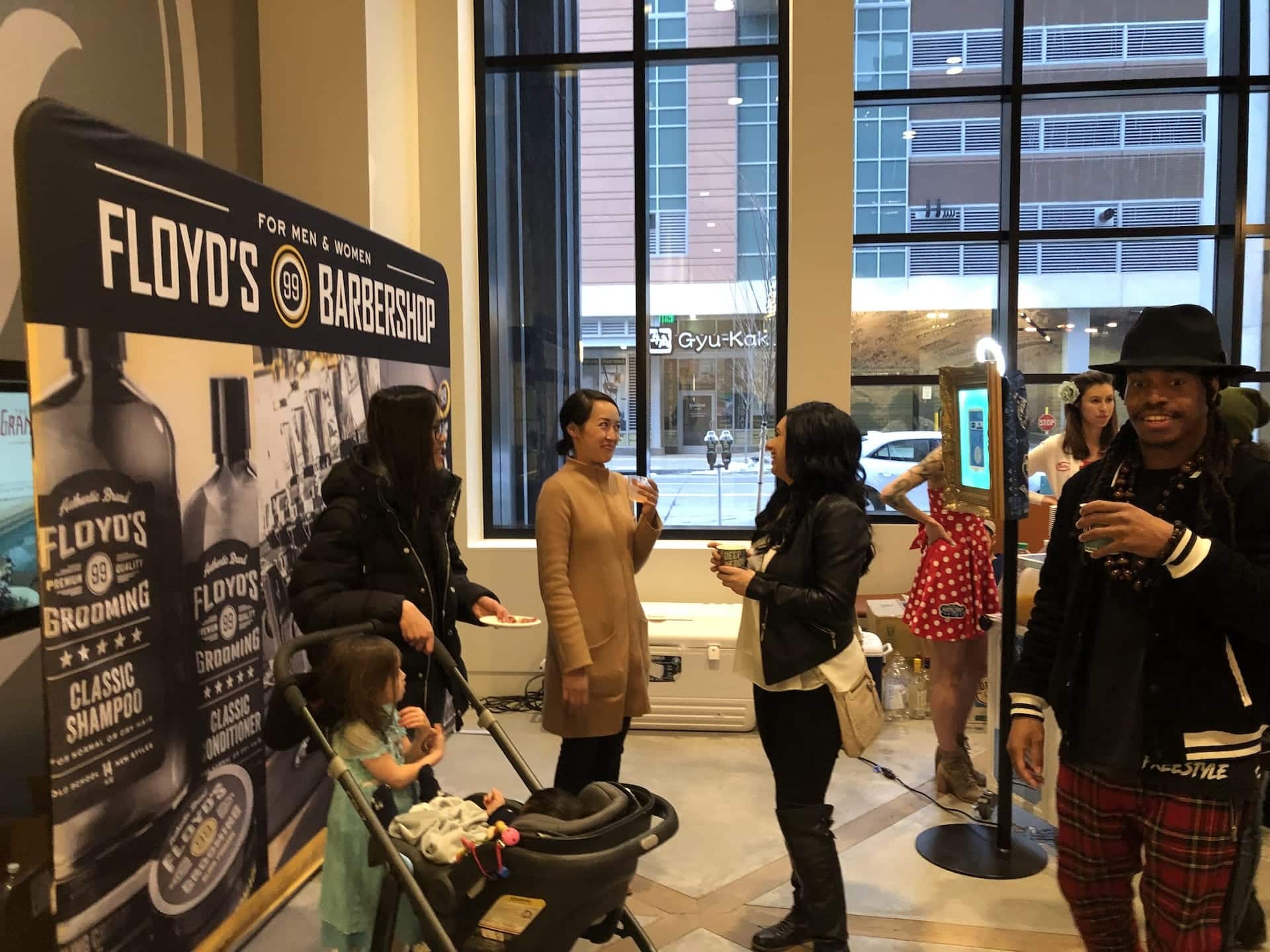 Floyd's 99 Barbershop community involvement