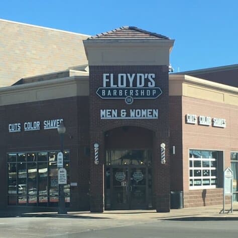 The front of the Floyd's Cinema Point location