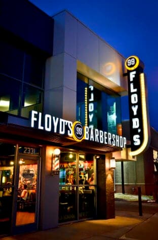 The front of the Floyd's Colfax location