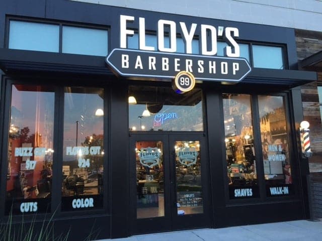 The front of the Floyd's Columbia location