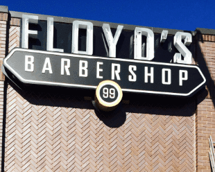 The front of the Floyd's Frisco – Main & Toll location