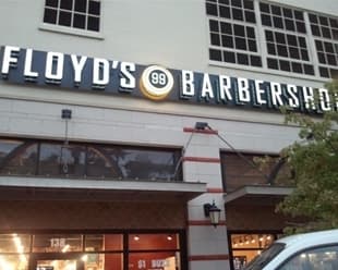 The front of the Floyd's Ft. Worth location