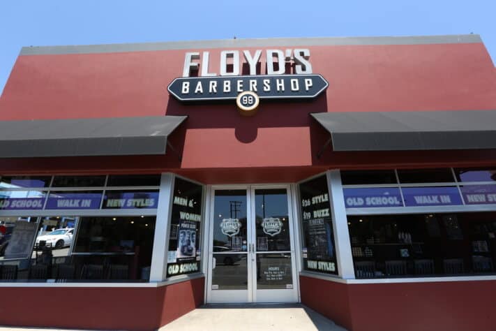 The front of the Floyd's Hermosa Beach location