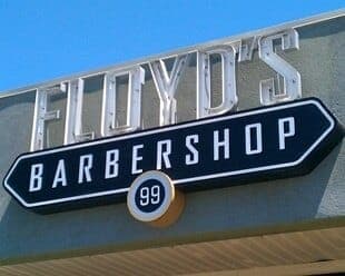 The front of the Floyd's Leetsdale location