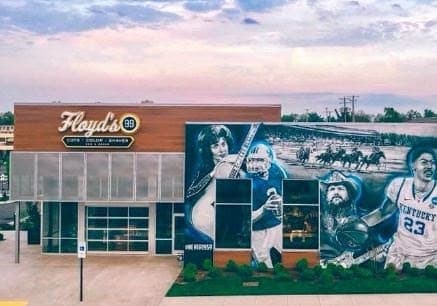 The front of the Floyd's Lexington location
