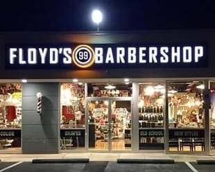 The front of the Floyd's Lutherville location