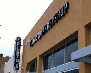 The front of the Floyd's Mission Hills location