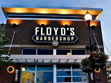 The front of the Floyd's Southglenn location