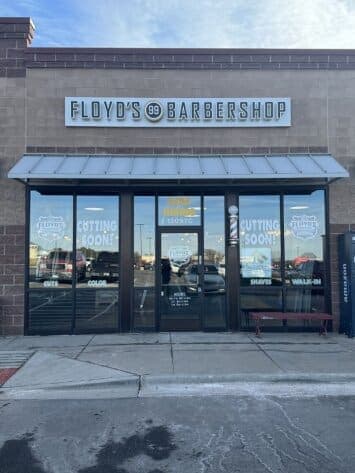 The front of the Floyd's Stroh Ranch location