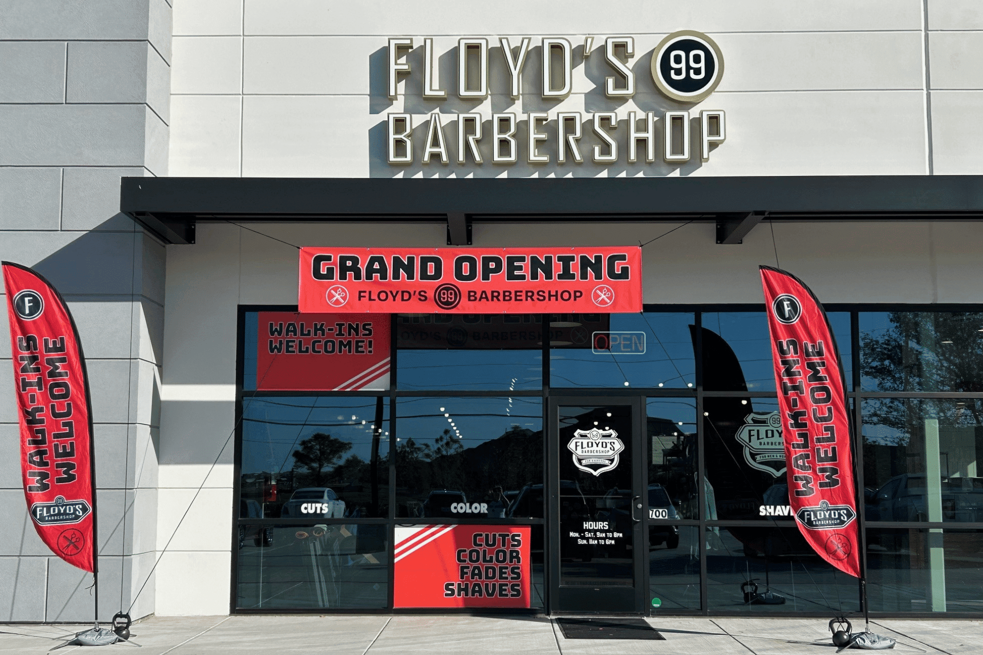 The front of the Floyd's Cypress – Bridgeland location