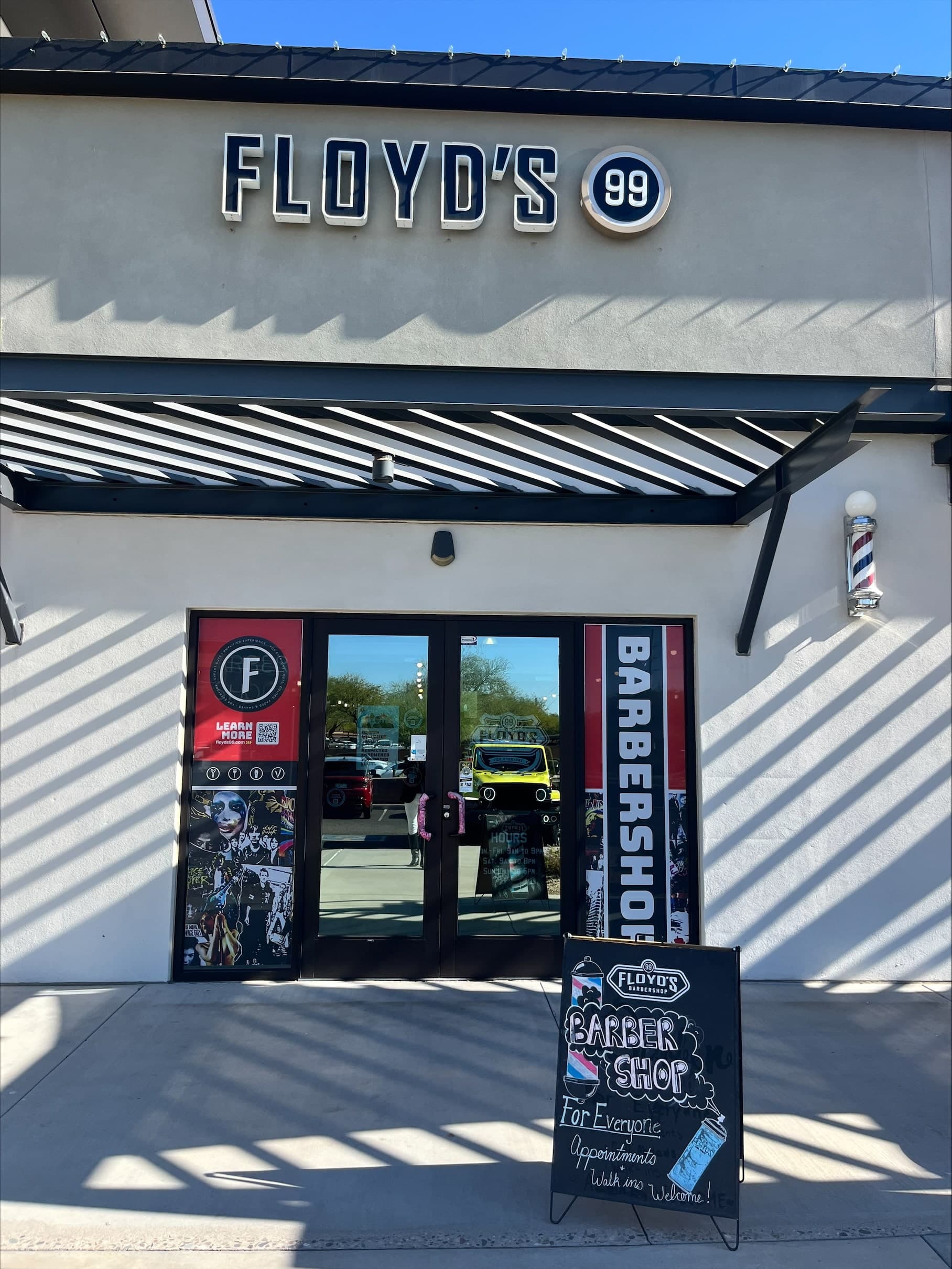 The front of the Floyd's Scottsdale location