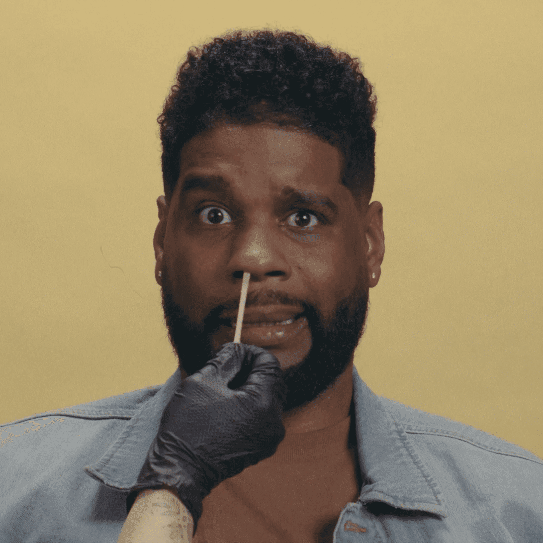 Nose hair waxing at Floyd's Barbershop